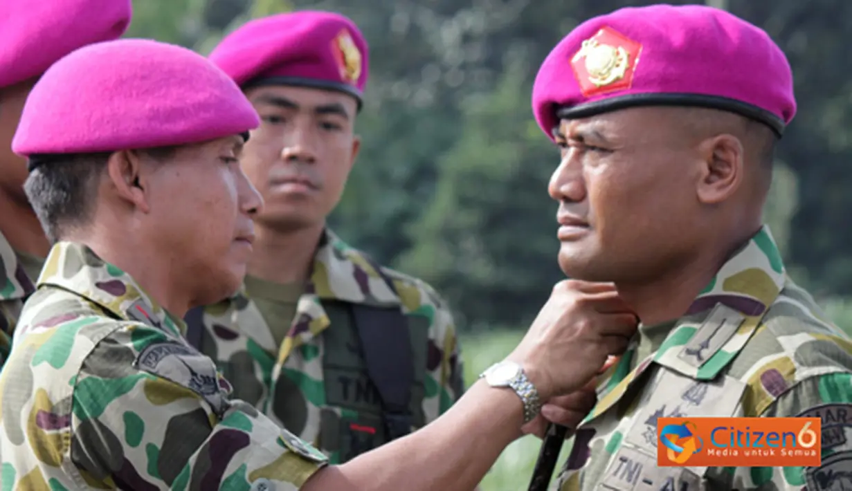 Citizen6, Surabaya: Komandan Pasmar-1 mengatakan, serah terima jabatan (sertijab) di lingkungan TNI Angkatan Laut/Korps Marinir merupakan suatu dinamika yang wajar dan akan terus dilaksanakan. (Pengirim: Budi Abdillah)