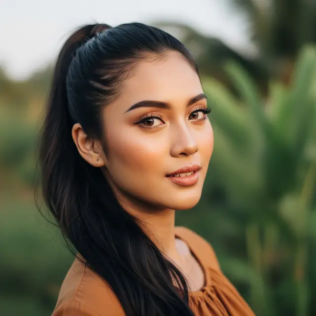 Model Rambut Wanita Panjang Diikat tapi Tetap Menawan