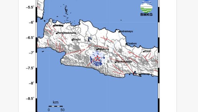 Gempa Guncang Pangalengan, Getaran Terasa Sampai Soreang