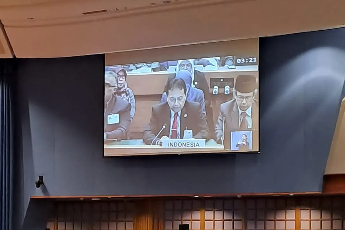 Deputi Bidang Pengendalian Penduduk, Badan Kependudukan dan Keluarga Berencana Nasional (BKKBN), Bonivasius Prasetya Ichtiarto, dalam pertemuan tentang Kemajuan Pelaksanaan Program Aksi ICPD dan Deklarasi Menteri Asia dan Pasifik tentang Kependudukan dan