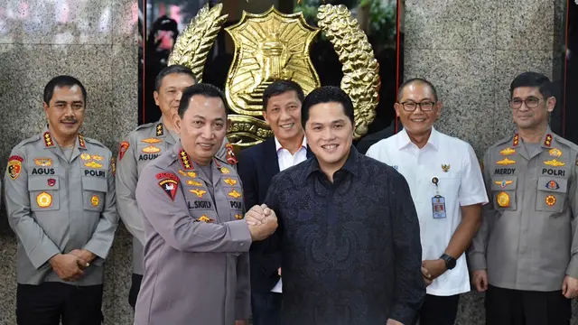 Ketua Umum Persatuan Sepak Bola Seluruh Indonesia (PSSI) Erick Thohir