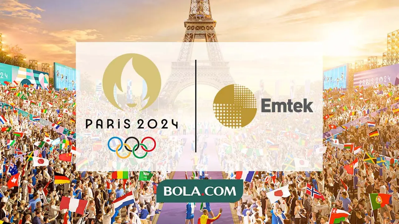 Olimpiade - Ilustrasi Logo Olimpiade Paris 2024 Emtek