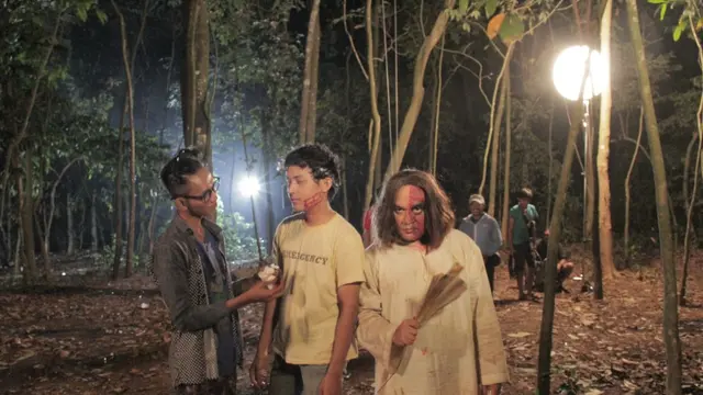 Syuting film horor Wanalathi. (Dwisetyo Production Gorontalo)