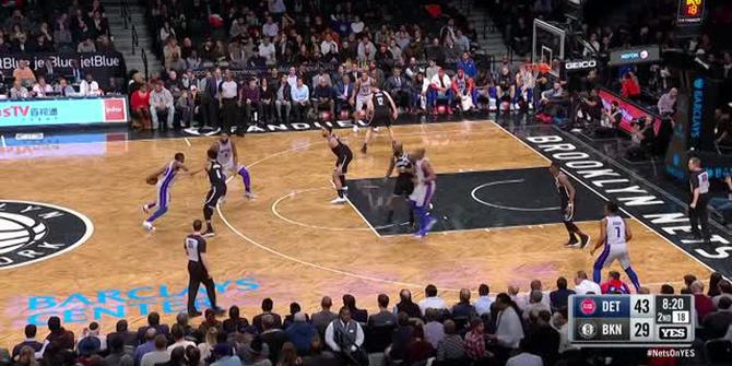 VIDEO : GAME RECAP NBA 2017-2018, Pistons 114 vs Nets 80