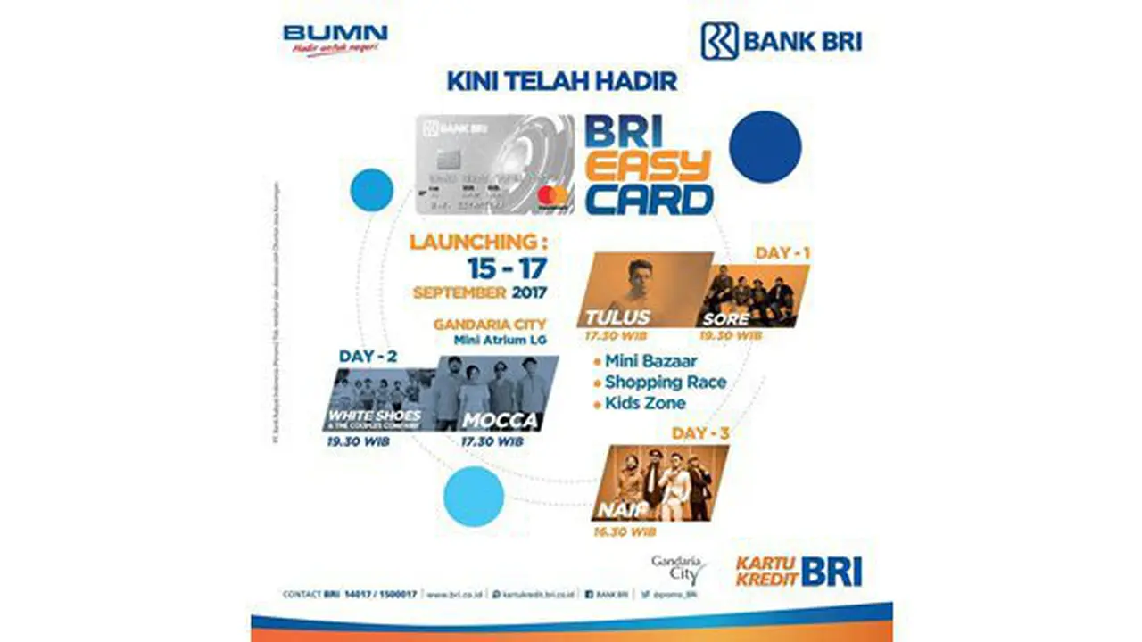 BRI Easy Card akan segera diluncurkan/copyright BRI