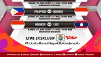 Turnamen&nbsp;ASEAN U-16 Boys&rsquo; Championship 2024 bakal kembali bergulir di Indonesia mulai 21 Juni hingga 3 Juli mendatang. Indosiar selaku "Rumah Sepak Bola Indonesia" bakal berperan menyiarkan seluruh pertandingan Timnas Indonesia U-16 dalam ajang tersebut. (Istimewa)