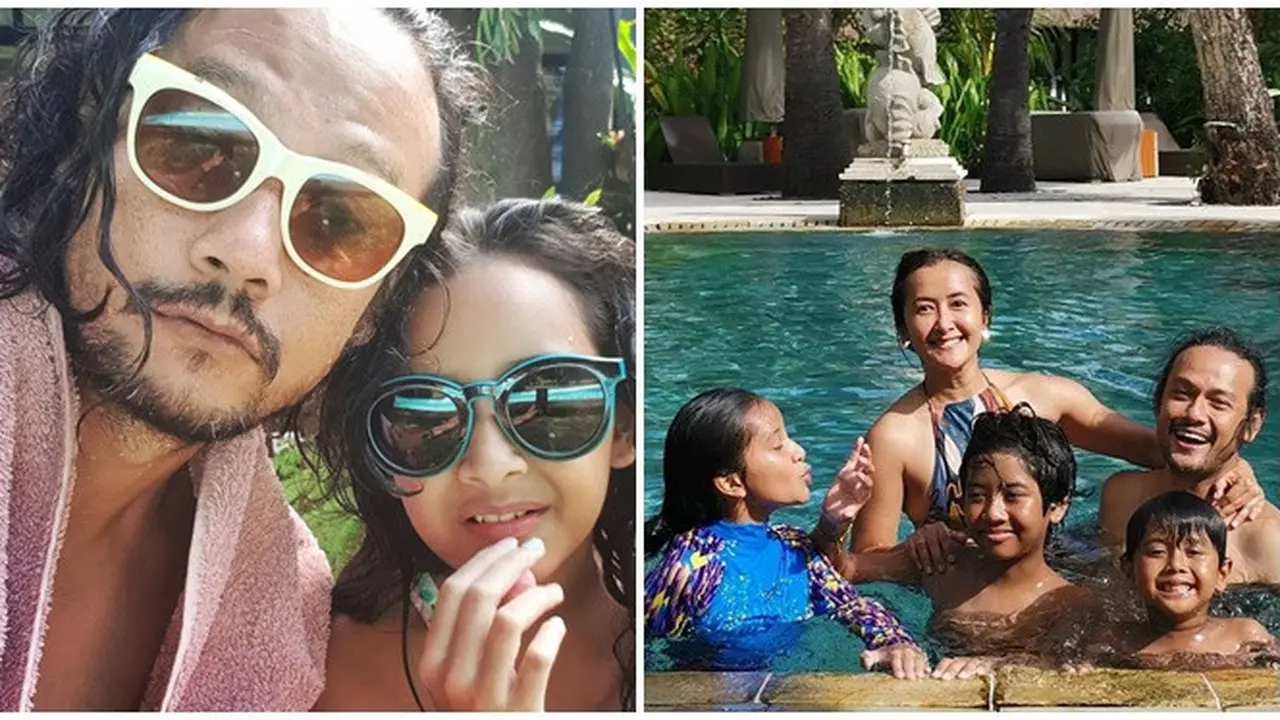 Usai Hirup Udara Bebas, Ini 6 Momen Liburan Dwi Sasono ke Bali Bareng Keluarga