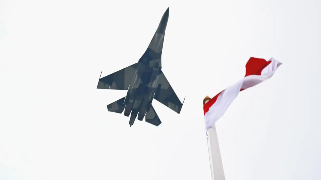 Jet Tempur Rafale Tampil Perdana di HUT ke-81 RI