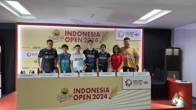 Press Conference Pre-Match Indonesia Open 2024