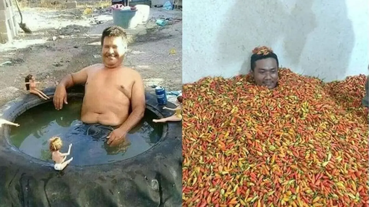 6 Aksi Bapak-Bapak Bak Anak Kecil Ini Bikin Senyum, Netizen: Puber Kedua