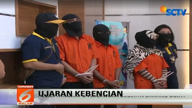 Kelima tersangka memiliki peranan berbeda-beda dalam grup penyebar kebencian Saracen.