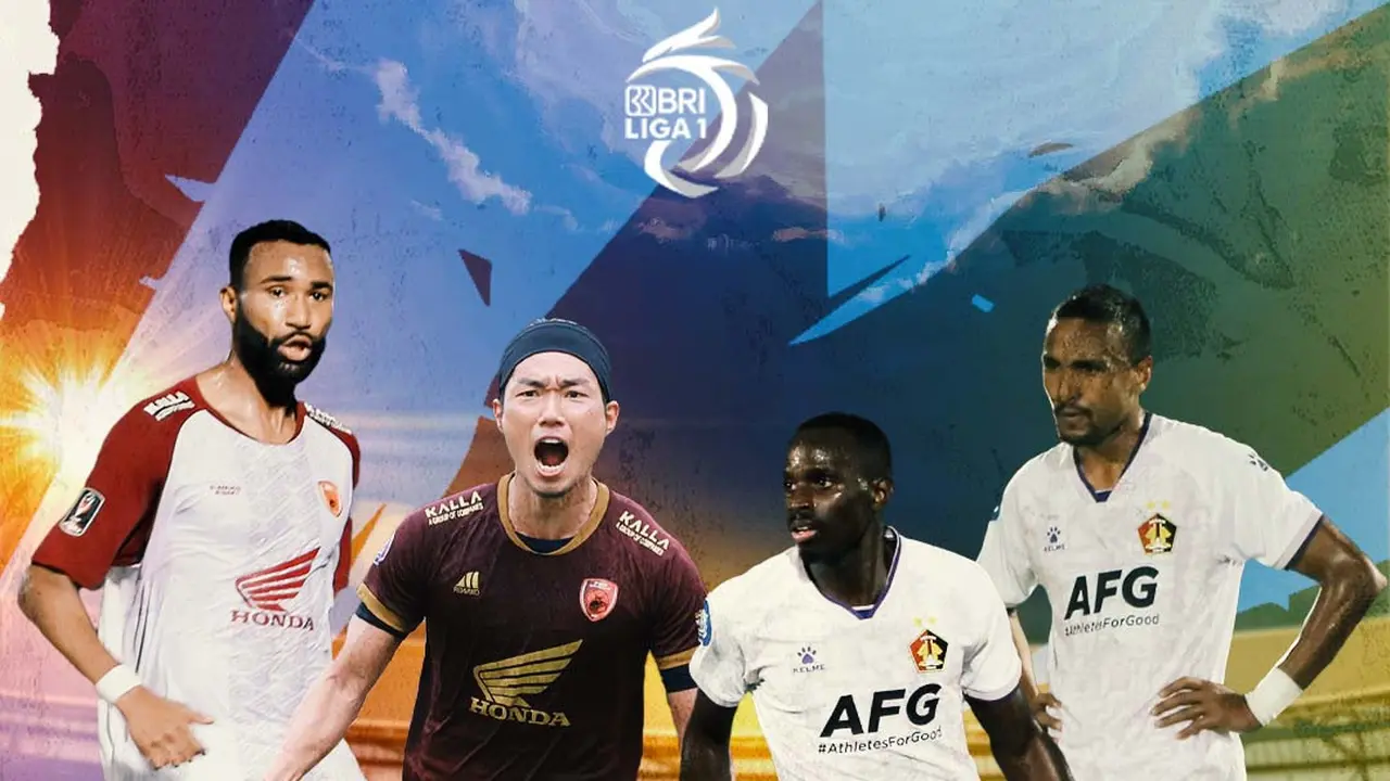 BRI Liga 1 - Duel Antarlini - PSM Makassar Vs Persik Kediri