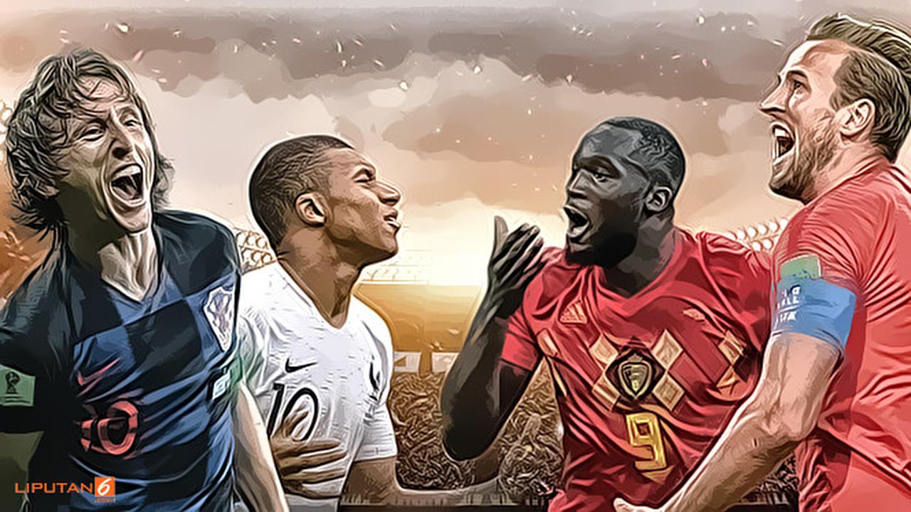 Infografis Semifinal Piala Dunia 2018 banner