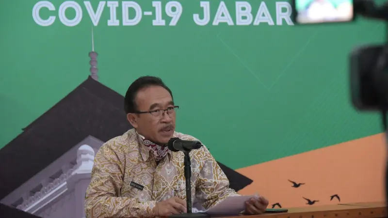 Sekretaris Gugus Tugas Percepatan Penanggulangan COVID-19 Jawa Barat (Jabar) Daud Achmad.