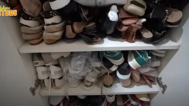 Model Lemari Sepatu di Rumah Ayu Ting Ting (YouTube/DeHakims Story)