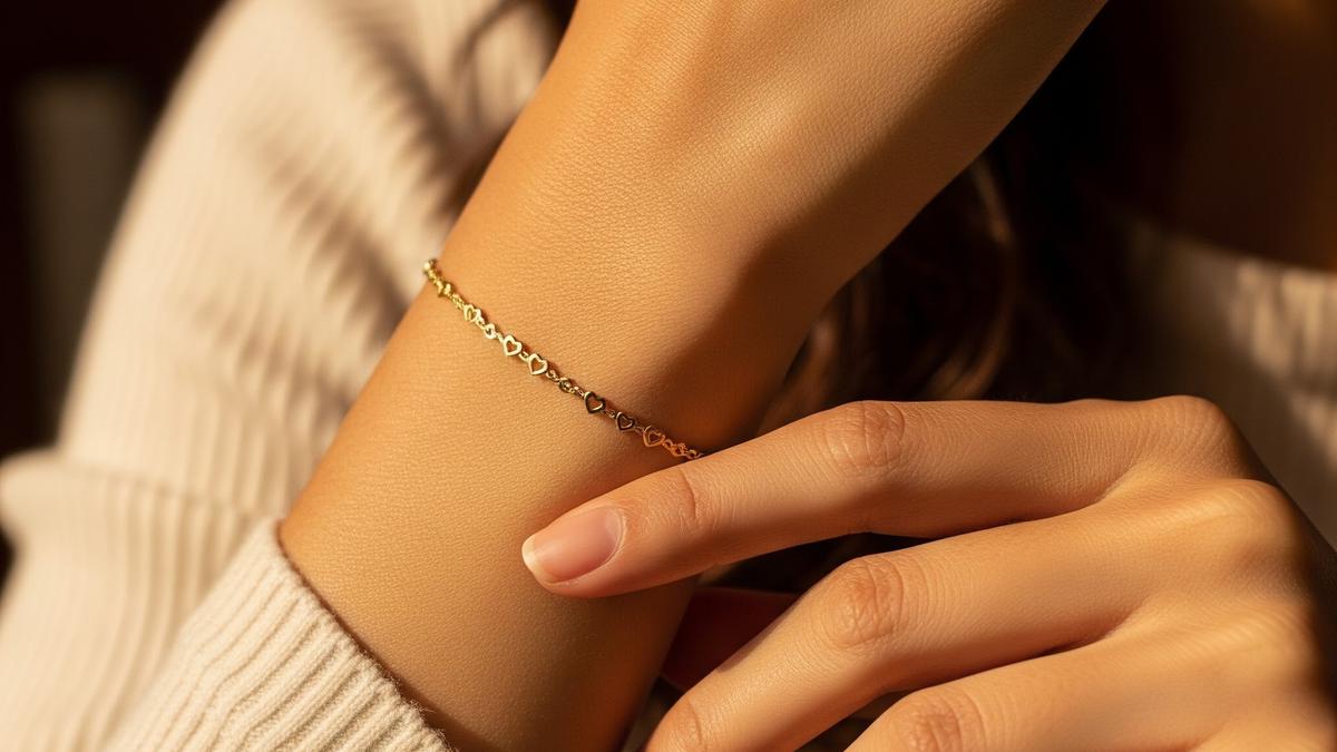 8 Pilihan Gelang Emas Minimalis Tipis tapi Tetap Terlihat Mahal, Tampil Berkelas Setiap Saat