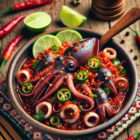 Resep Sambal Mercon Cumi Hitam: Pedas Menggigit dengan Rasa Gurih yang Memikat | copyright ChatGPT/AI