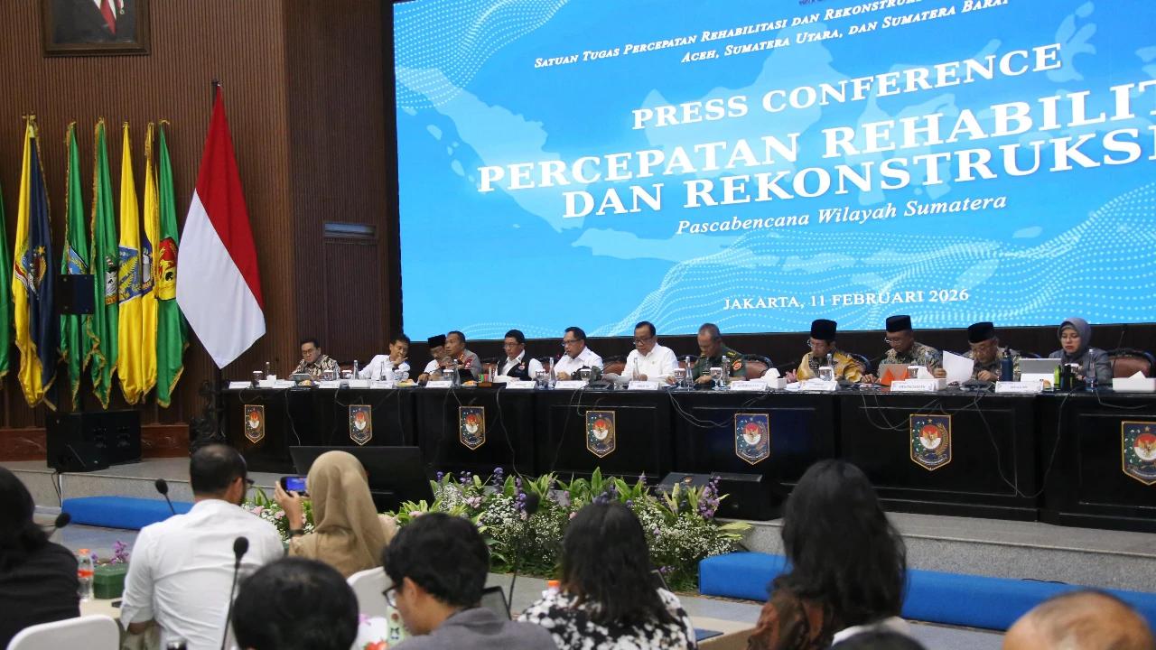 Satgas PRR Percepat Pembangunan Hunian Pascabencana di Sumatera