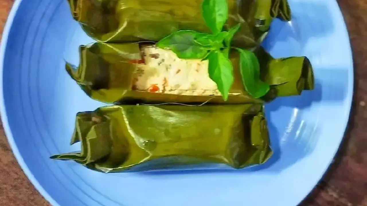 Pepes Tahu Jamur Kuping
