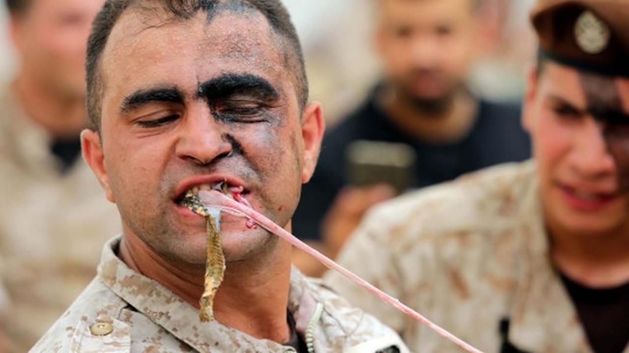 Mengintip latihan ekstrem tentara Lebanon yang bikin merinding