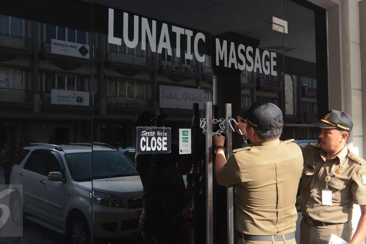 20160223-Tak Kantongi Ijin, Sejumlah Tempat Spa dan Massage Disegel 