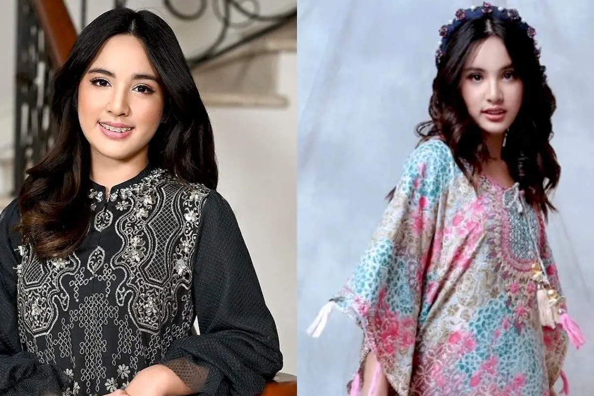 Warisi Bakat Nia Ramadhani, Pesona Mikhayla Bakrie Debut jadi Model Busana Ramadan dan Lebaran