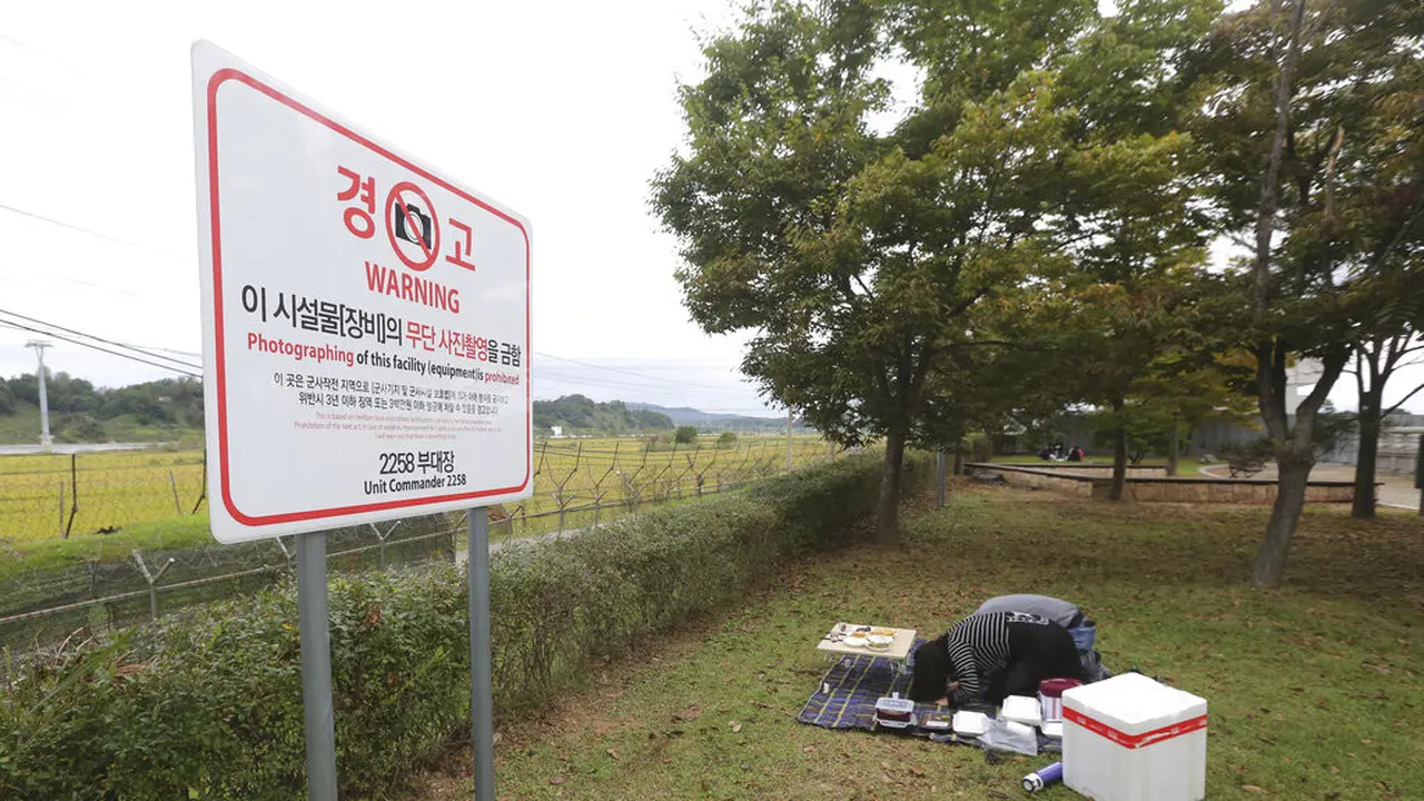 FOTO:Penghormatan Pembelot Korea Utara di Hari Chuseok