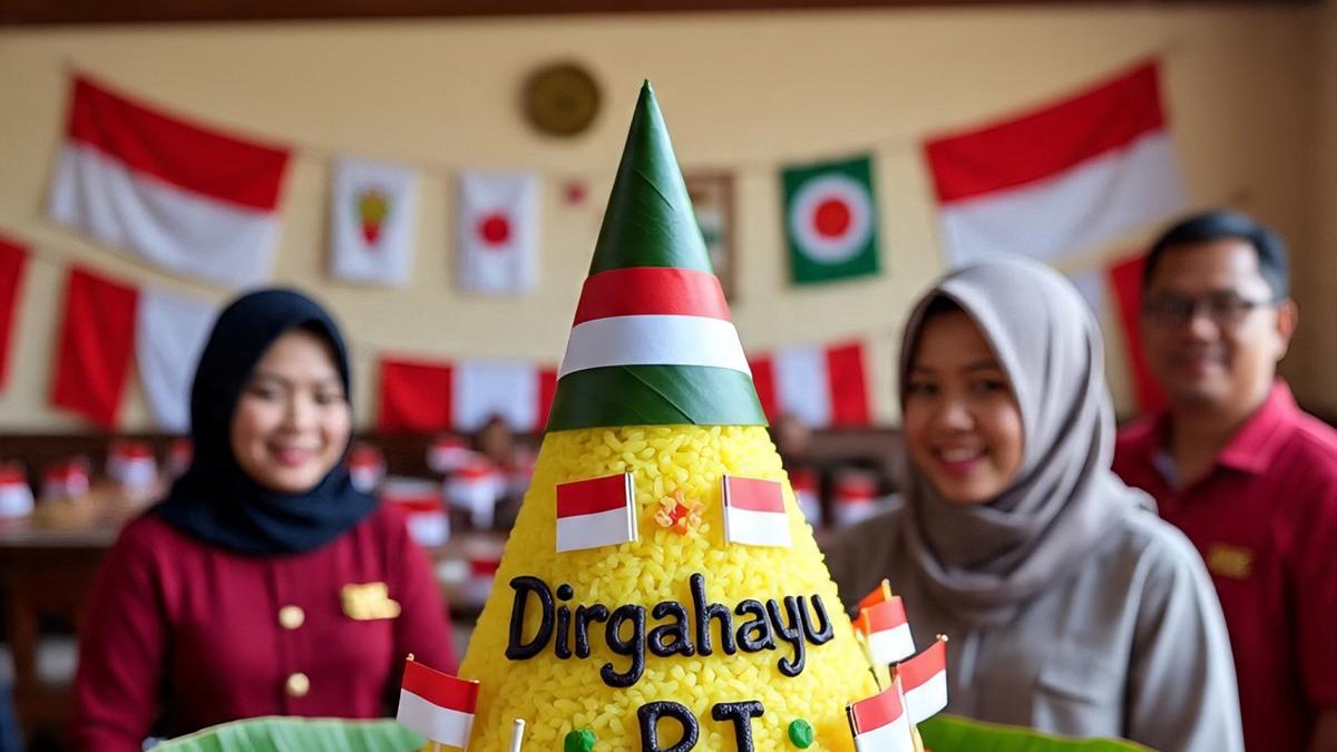 Ide Kreatif Tumpeng 17 Agustus untuk Lomba Antar RT, Bertema Kemerdekaan yang Menginspirasi