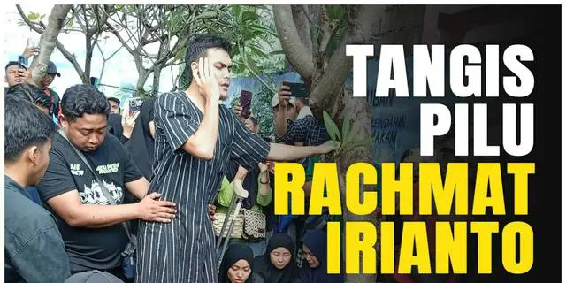 VIDEO: Air Mata Rachmat Irianto di Pusara Sang Ayah, Sepak Bola Indonesia Berduka Bejo Sugiantoro Berpulang