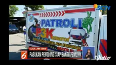 Sejumlah alat perbengkelan dan beberapa montir disiapkan untuk menolong pemudik terutama untuk kendaraan yang mengalami ban bocor.