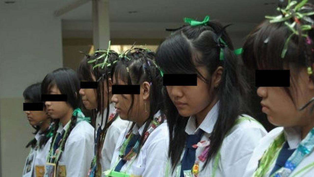 Foto-foto ospek di Indonesia: Ini intelektual atau badut