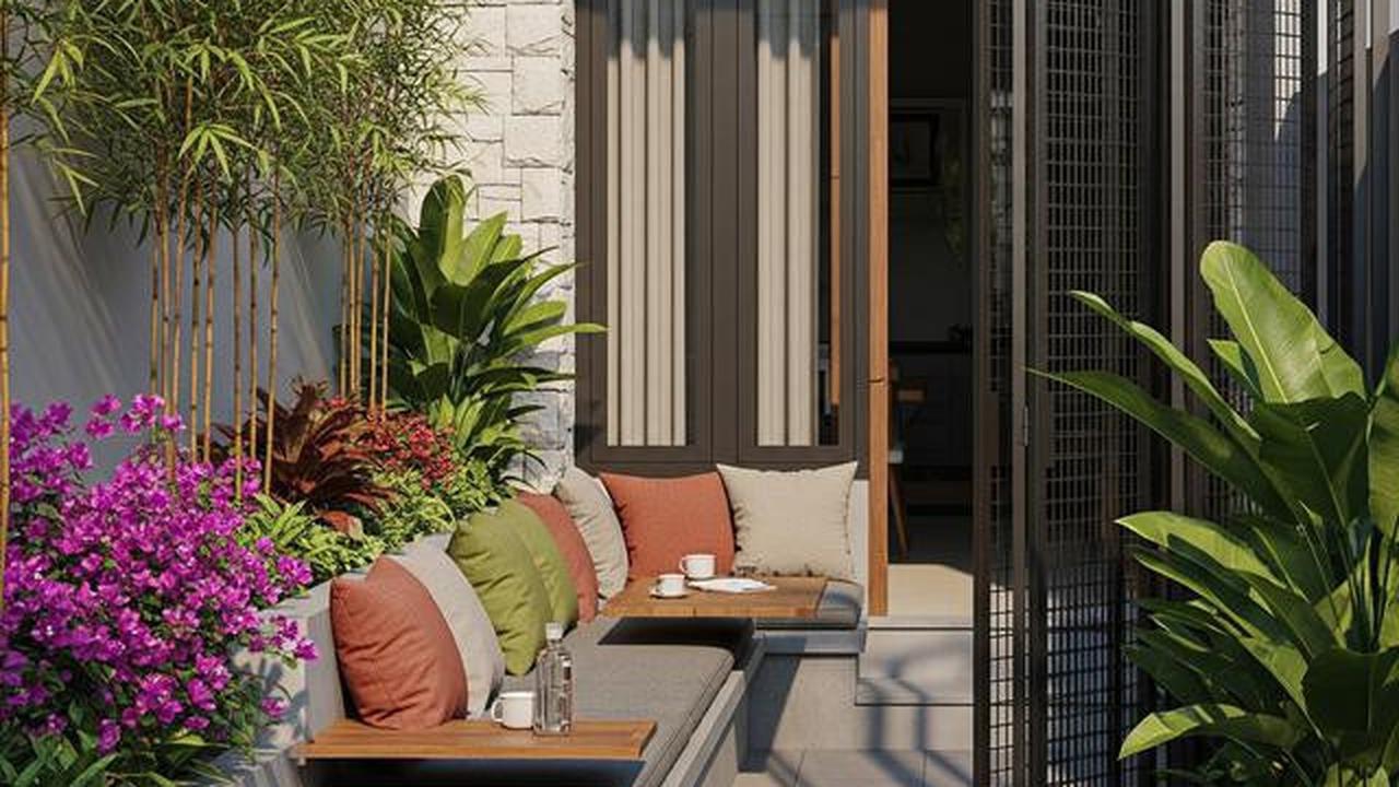 6 Model Teras Depan Rumah Sempit dengan Pagar Besi Tipis, Tetap Aman tapi Irit Budget