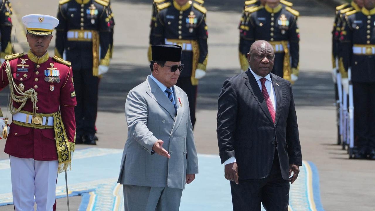 Prabowo Subianto Sambut Presiden Afrika Selatan, Bahas Kerja Sama Strategis Menjelang G20