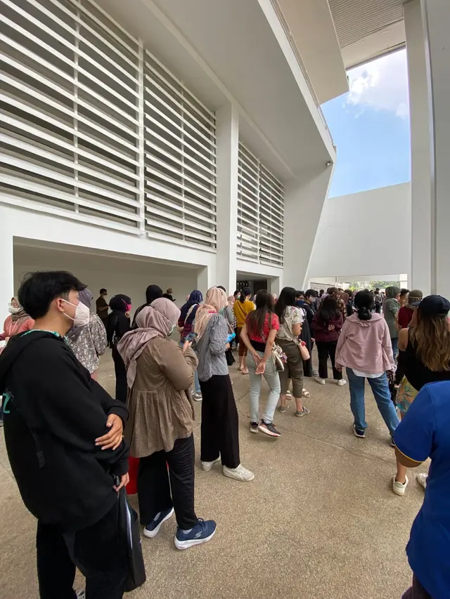 Kemeriahan menyambut kedatangan Kim Seon Ho di Jakarta, Indonesia. (Foto: Dok. Xoxo)