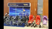 Stroller dan kursi roda menjadi salah satu fasilitas gratis yang diberikan bagi pengunjung GIIAS 2018