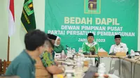 DPP PPP menggelar acara Bedah Dapil DPW Aceh, di Kantor DPP PPP, Menteng, Jakarta Pusat. (Dok. Istimewa)