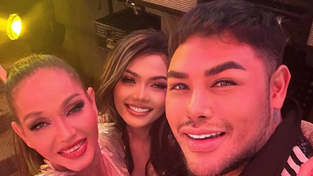 Ivan Gunawan, Bunda Corla, dan Rina Nose. (Foto: Dok. Instagram @ivan_gunawan)