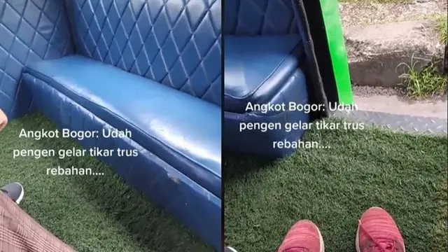 Bikin Betah, Angkot Ini Dilengkapi Sofa dan Interior Tak Biasa