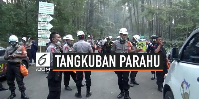 VIDEO: Wisata Gunung Tangkuban Parahu Ditutup Pasca Erupsi