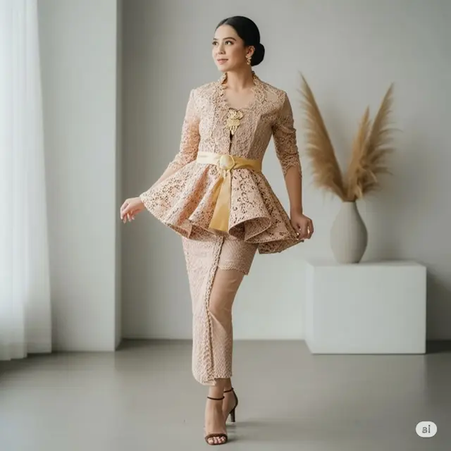 Kebaya Mini + Obi Belt