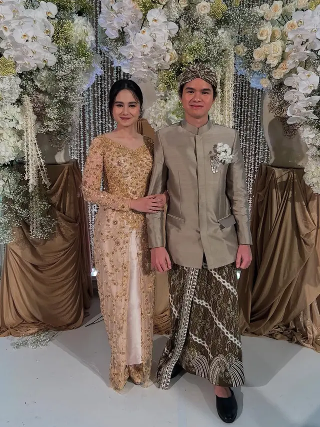 Syifa Hadju dan Tissa Biani saat Hadir di Akad Nikah Calon Kakak Ipar Al Ghazali. [@tissabiani]