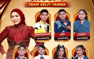 Hasil Dangdut Academy 8 Top 42 Group 1: Andrean Palembang Tersenggol