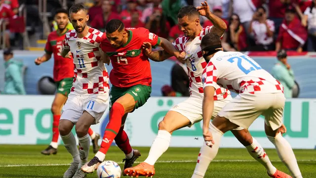 Grup F Piala Dunia 2022: Maroko vs Kroasia