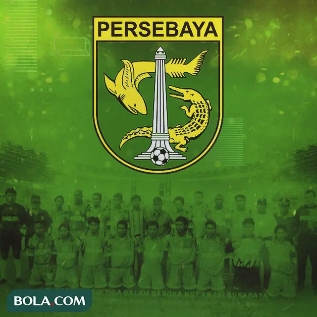 Persebaya Surabaya - Ilustrasi Persebaya juara Liga Indonesia 1997