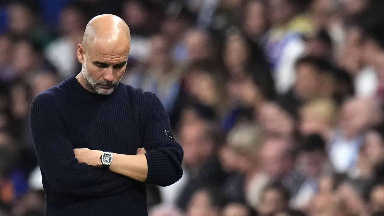 Foto: Kecewanya Pep Guardiola