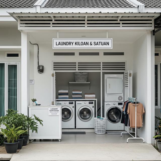 2. Jasa Laundry Kiloan dan Cuci Sepatu