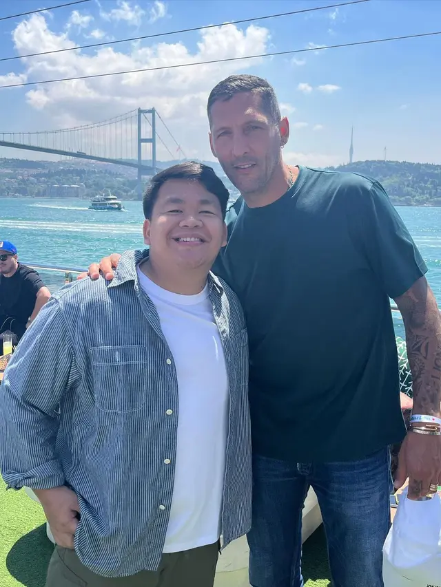 Marco Materazzi dan Teuku Ryzki alias Kiki Coboy Junior (Foto: instagram teukuryz)