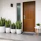 7 Inspirasi Teras Minimalis dengan Lidah Mertua dan Pot Putih yang Buat Rumah Makin Elok