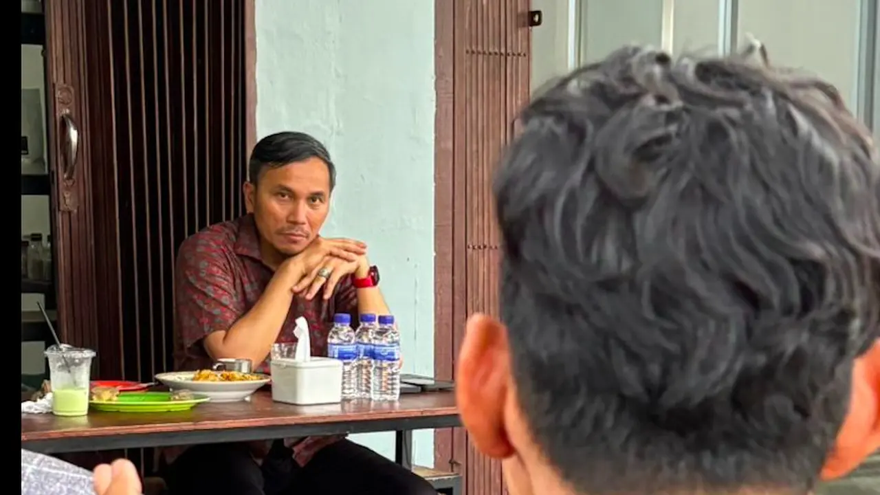 Anggota Komisi V Dewan Perwakilan Rakyat (DPR), Edi Purwanto mendengar aspirasi  pengemudi ojek online (ojol) yang selama ini terbebani potongan besar dari aplikator. (Istimewa)