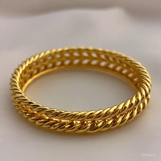 Gelang Emas 5 Gram 18 Karat